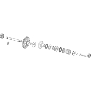 CENTRIFUGA DE ABERTURA DE VALVULAS COMPLETA RIEJU MR250/300 2020/2024 - ME59000CT-CLP-1