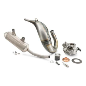 KIT PERFORMANCE FACTORY GASGAS MC125 2023/2025 (CILINDRO + PISTAO + CURVA + PONTEIRA)